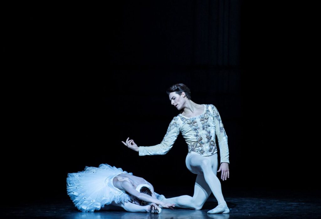 Hugo Marchand in Rudolf Nureyev's "Swan Lake" - Photo by Ann Ray.