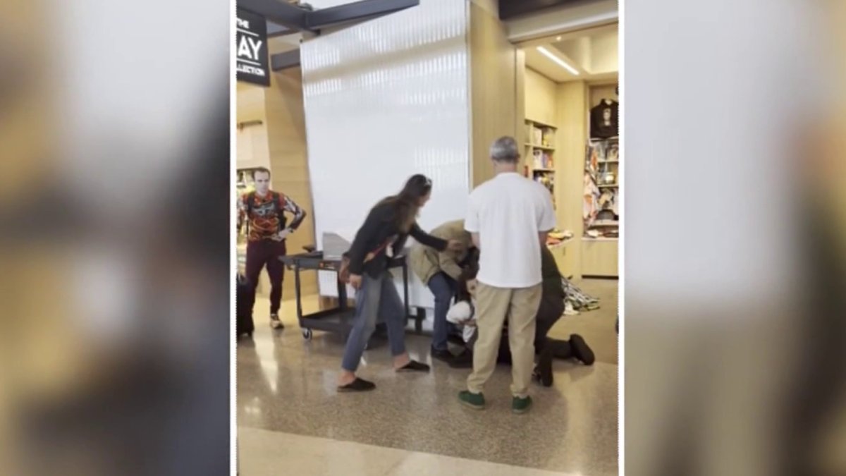 ICE arrest of Ukrainian woman at SFO captured on video – NBC Bay Area