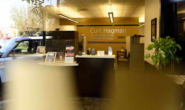 The Federal Bureau of Investigation confirmed that a warrant was served at the district office of San Bernardino County Supervisor Curt Hagman in Chino Hills on Tuesday, July 28, 2026. (Photo by Will Lester, Inland Valley Daily Bulletin/SCNG)