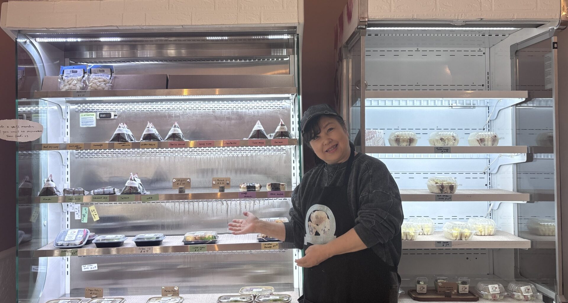 Three careers in, Chika Kuramoto makes Japanese food