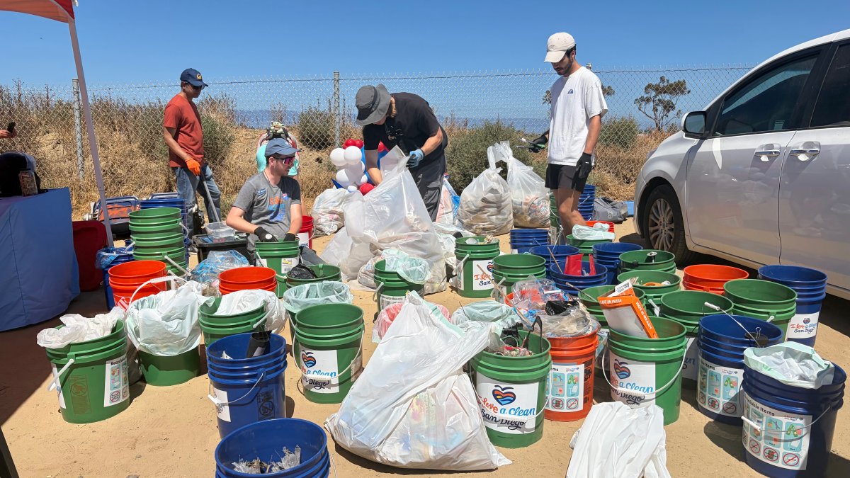 Fiesta Island cleanup removes 526 pounds of Fourth of July trash – NBC 7 San Diego