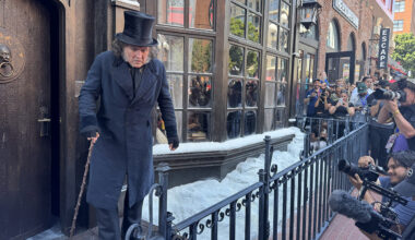 Johnny Depp in character