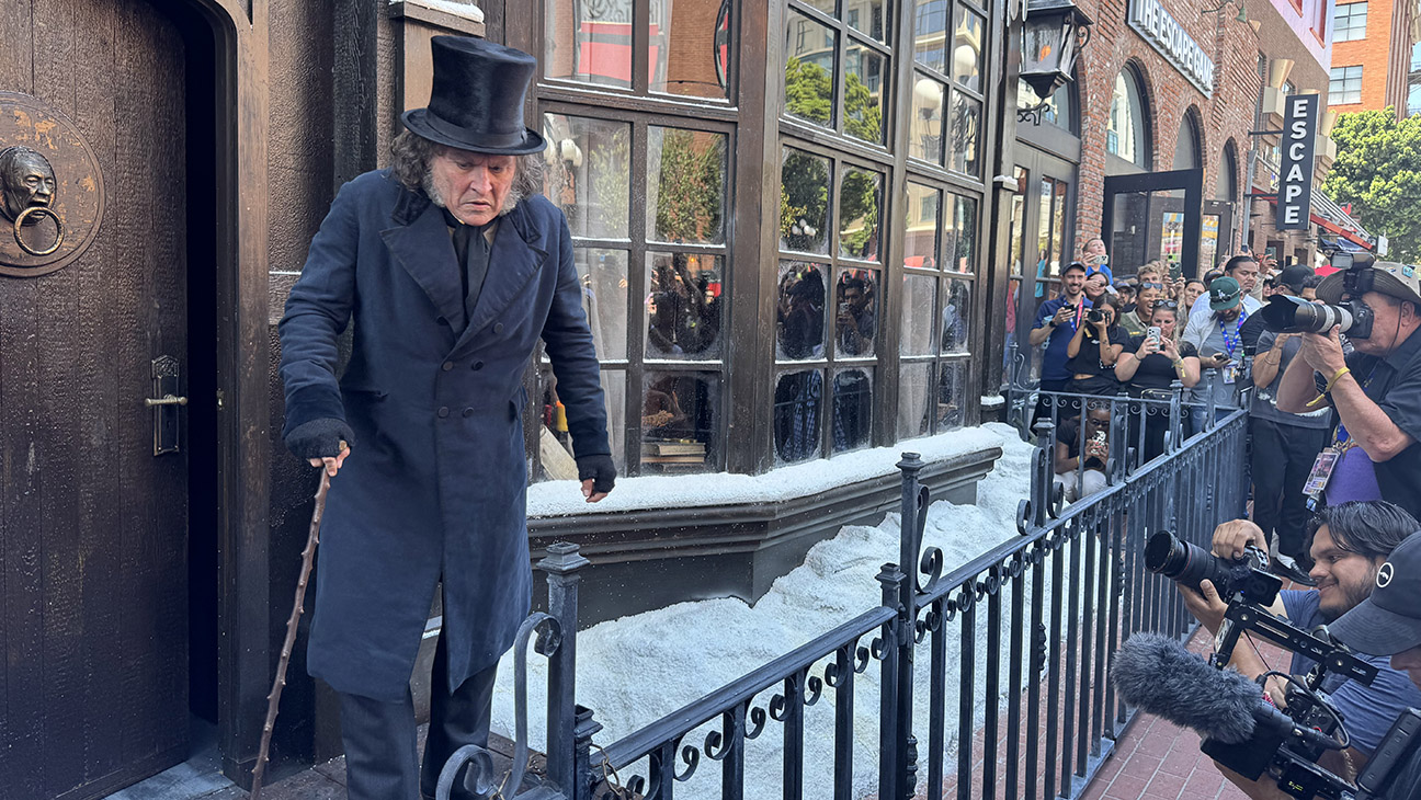 Johnny Depp in character