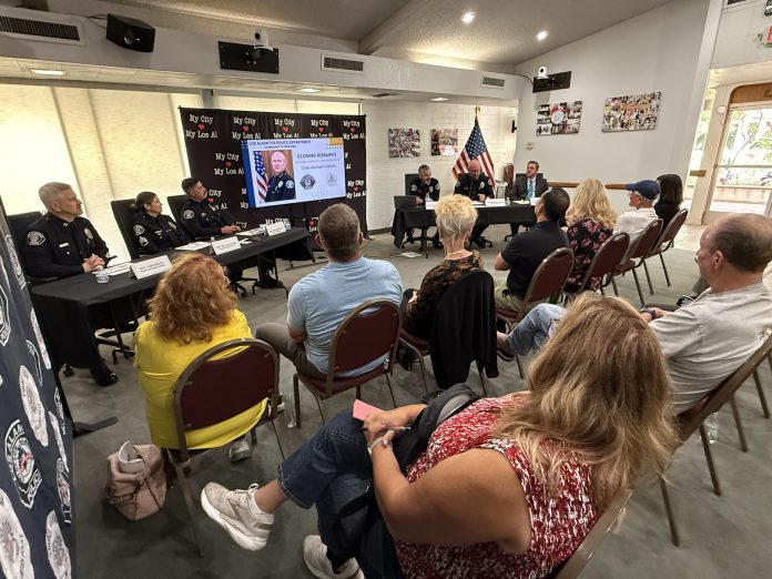 Los Al police explain delay in body worn cameras at Town Hall