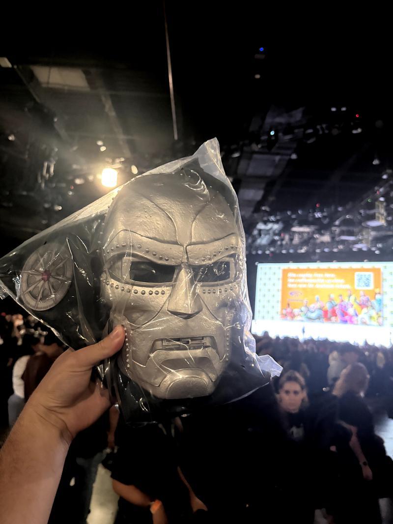 Doctor Doom's mask.