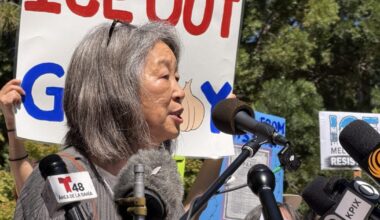 San Jose Japantown stages ICE facility protest