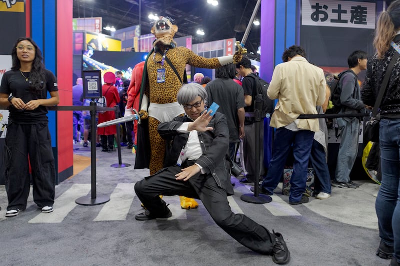 Anime cosplayer