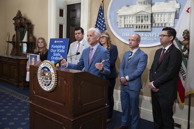 California looks to lead the way with online safety bill to protect youths
