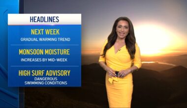 San Diego weather: Francella Perez’s evening weather forecast for July 19, 2026 – NBC 7 San Diego
