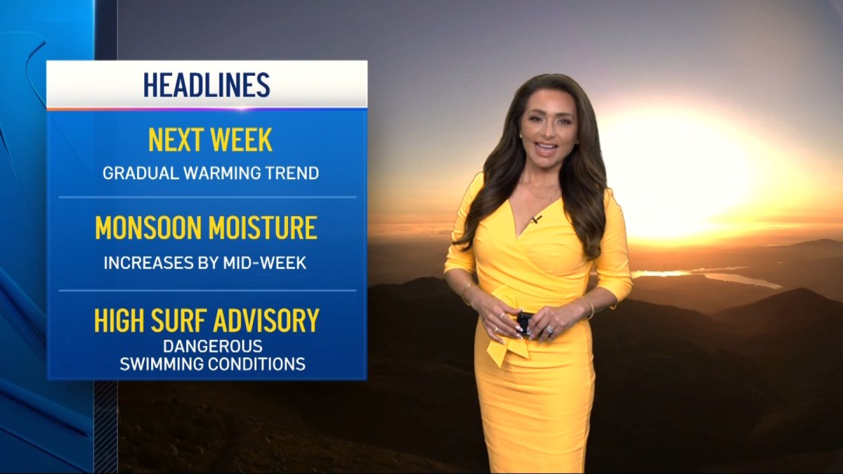 San Diego weather: Francella Perez’s evening weather forecast for July 19, 2026 – NBC 7 San Diego