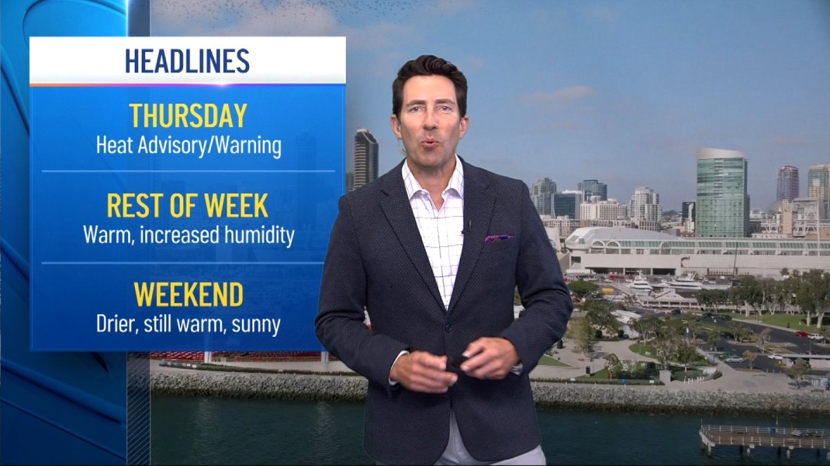 San Diego Weather Today: Greg Bledsoe’s evening weather forecast for July 22, 2026 – NBC 7 San Diego