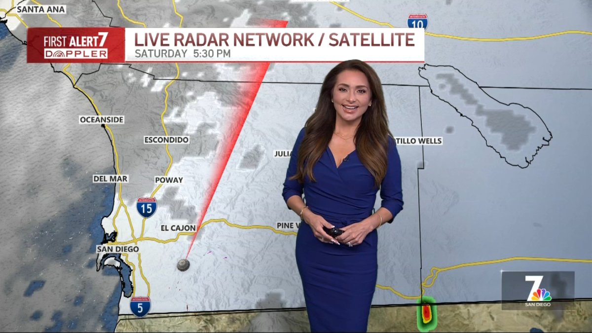 San Diego weather: Francella Perez’s evening weather forecast for July 25, 2026 – NBC 7 San Diego