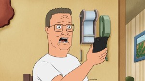KING OF THE HILL - “Bobby Gets Grilled” - In his search for authentic robata charcoal, Bobby is accused of cultural appropriation. The Hills and Gribbles go to the Bush presidential library where Dale incites an incident. (Disney/Mike Judge) KING OF THE HILL