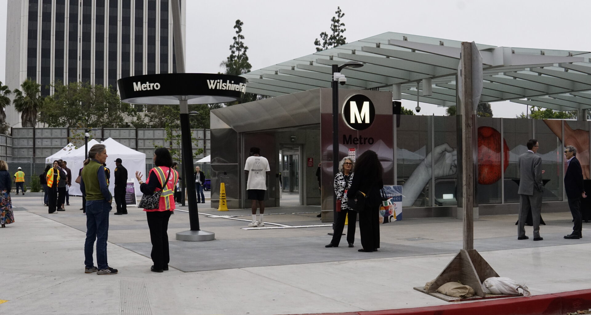 LA Metro is the only agency to inaugurate new underground stations in the US this year. Photo: Kyllmann/CLEW.