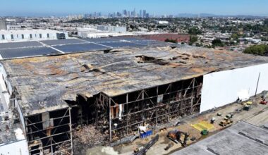 Burned Boyle Heights food warehouse hit with odor violation notice – Whittier Daily News