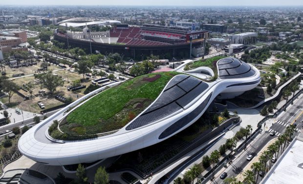 Tickets go on sale July 21 for the Lucas Museum of Narrative Art. The $1 billion museum was founded by filmmaker George Lucas and his wife Mellody Hobson. (Photo by Dean Musgrove, Los Angeles Daily News/SCNG) (Photo by Dean Musgrove, Los Angeles Daily News/SCNG)