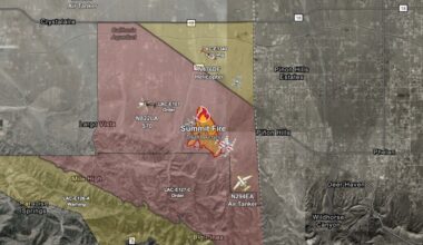 Map: Where the Summit fire is burning in Los Angeles County – Daily News