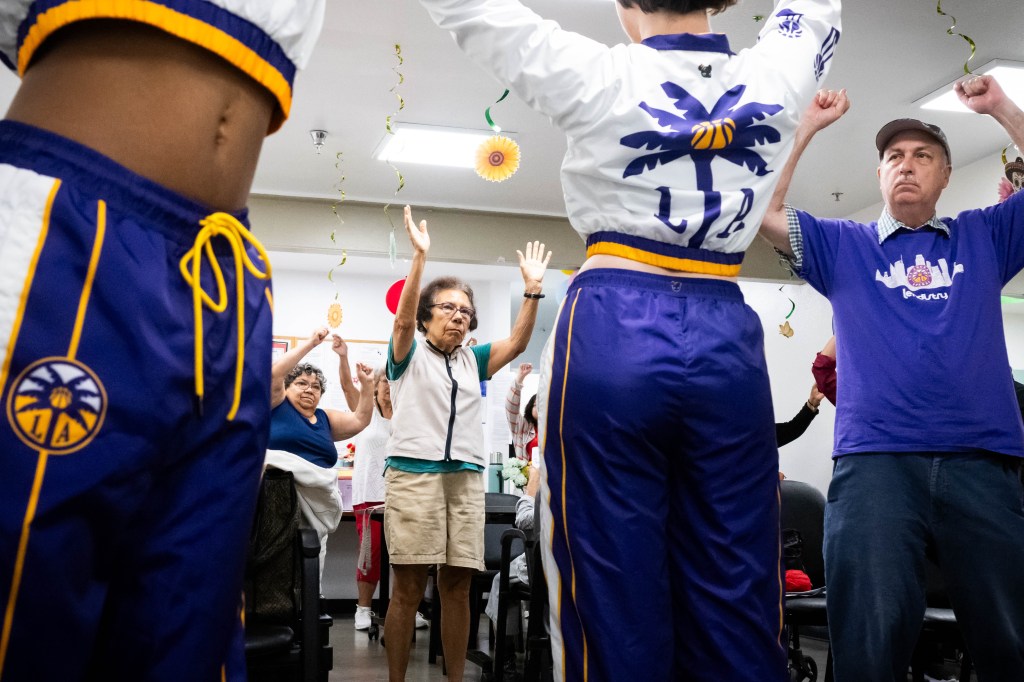 Seniors get a taste of LA Sparks-style fitness – Daily News