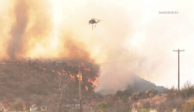Summit fire near LA/San Bernardino County line headed toward previously burned Bridge fire area – Orange County Register