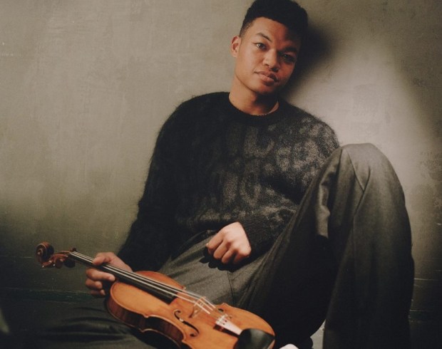 Violinist Randall Goosby is part of the ensemble behind "What If?", playing at La Jolla Music Society's Baker-Baum Concert Hall on Sunday, Aug. 2. (La Jolla Music Society)