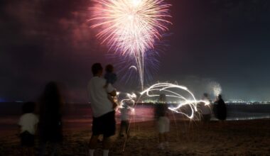 Thousands enjoy three simultaneous Fourth of July fireworks shows along Long Beach coastline – Press Telegram