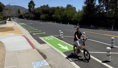 Eyes on the Street: Glendale’s Nearly Completed La Crescenta Ave. Bikeway