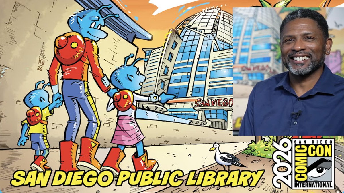 San Diego Public Library teams up with local artist to design limited-edition Comic-Con library card – NBC 7 San Diego