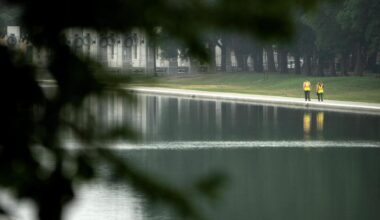 Former Olympian pleads not guilty in Reflecting Pool damage case
