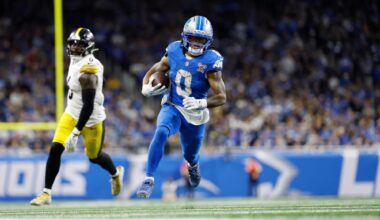 Jahmyr Gibbs Did Not Participate at First Training Camp Practice – The Oakland Press