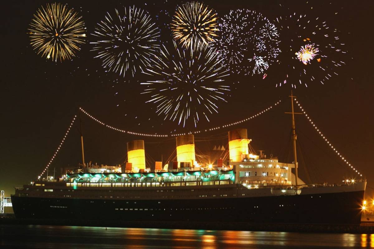 30 minutes from L.A.: California's most haunted ship is throwing a 7-hour, floating July 4th festival culminating in an epic fireworks show