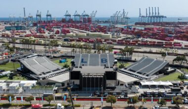Scoping out Long Beach's recently-completed F&M Bank Amphitheater