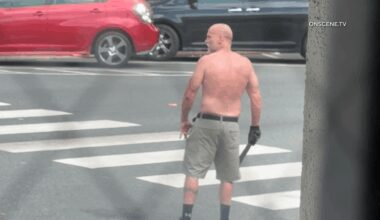 Machete-Wielding Suspect Shot By Police Outside Hospital – ONSCENE.TV