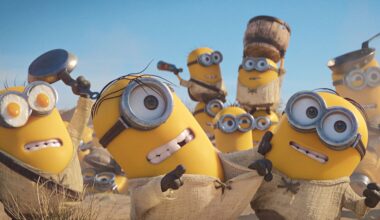This image released by Universal Pictures shows a scene from Illumination's "Minions & Monsters." (Universal Pictures via AP)