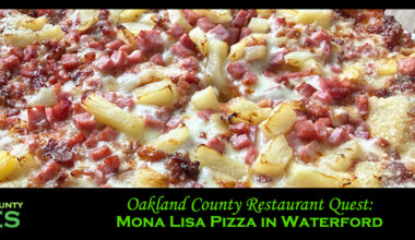 Oakland County Restaurant Quest:  Mona Lisa Pizza in Waterford