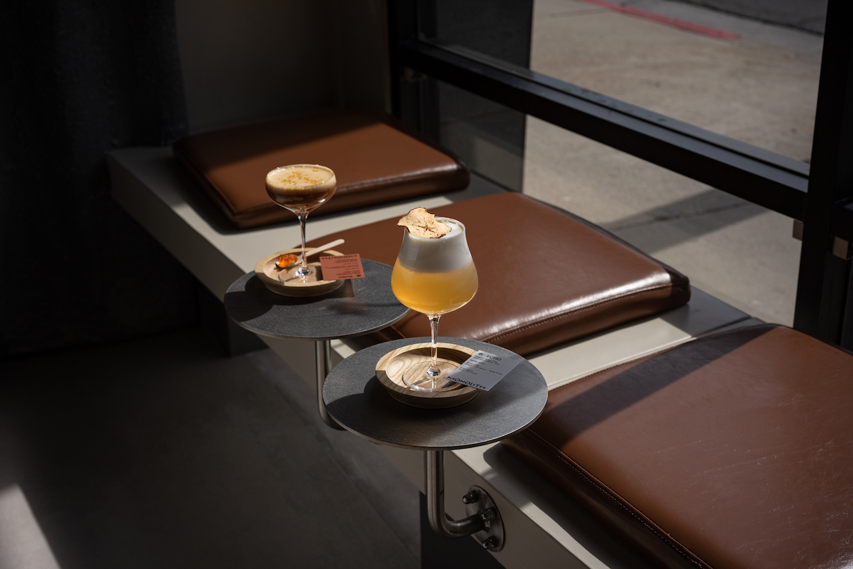 Monolith Coffee drinks
