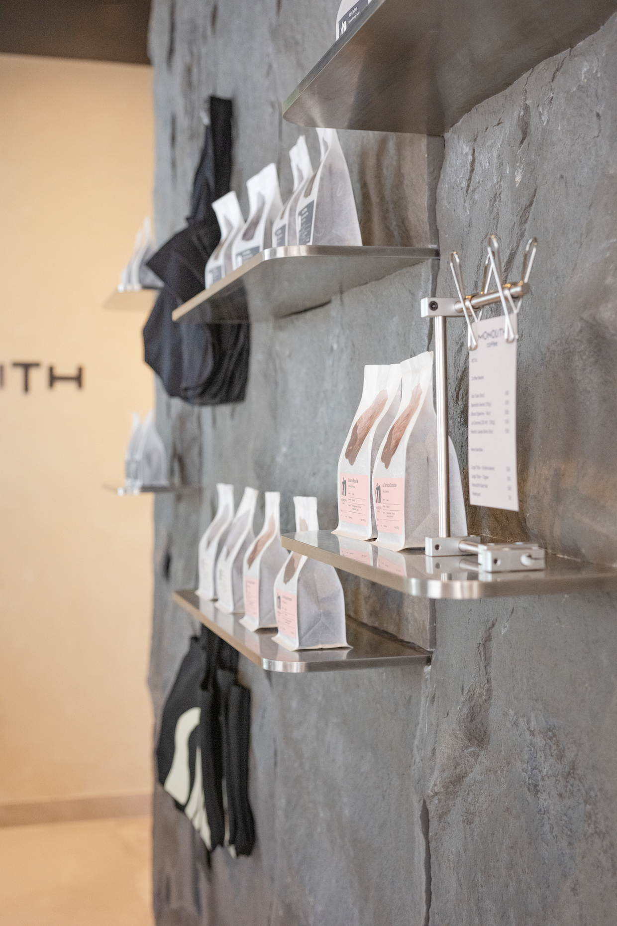 Monolith Coffee retail