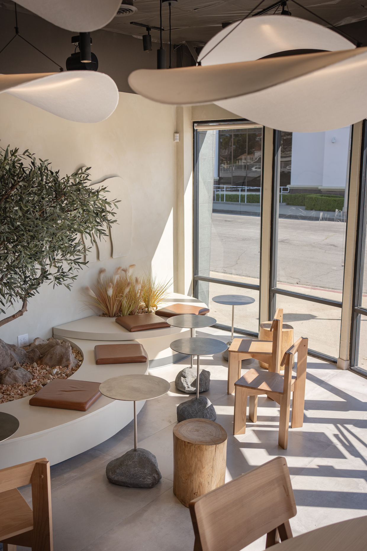 Monolith Coffee seating