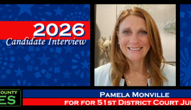 2026 Candidate Interview: Pamela Monville for 51st District Court Judge
