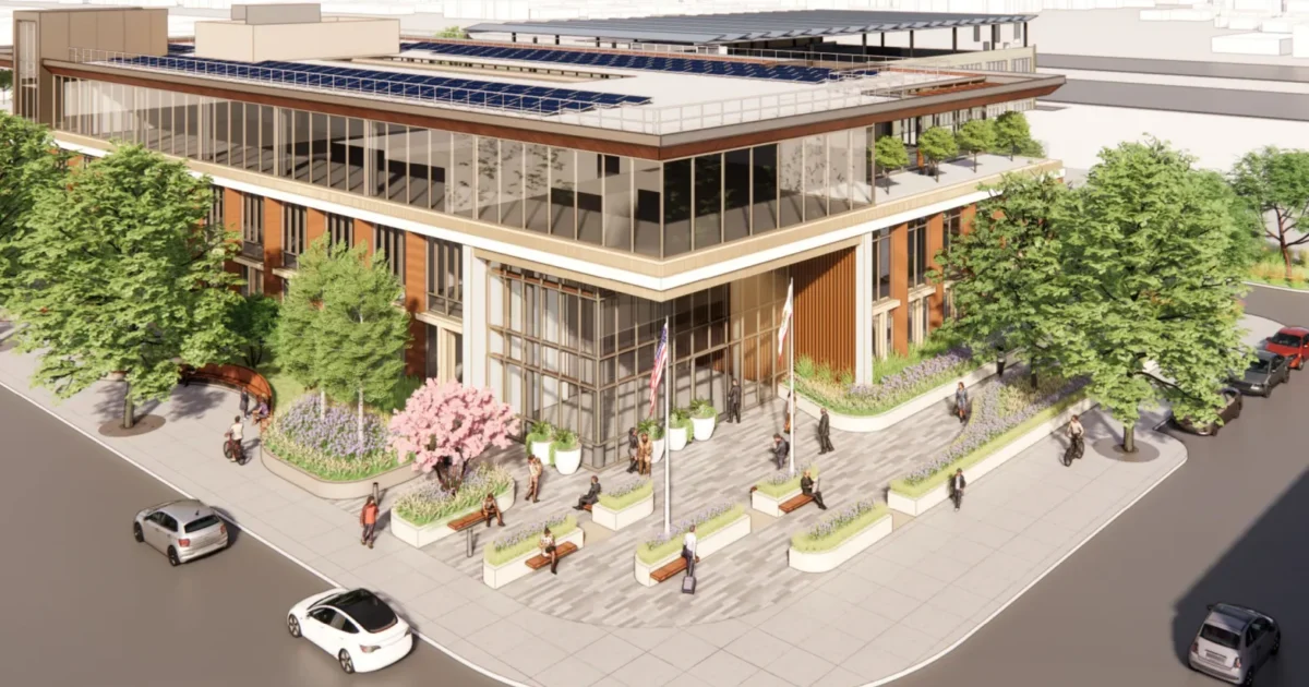 Mountain View to close parking lot to build police headquarters