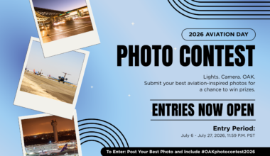 Oakland San Francisco Bay Airport launches National Aviation Day photo contest