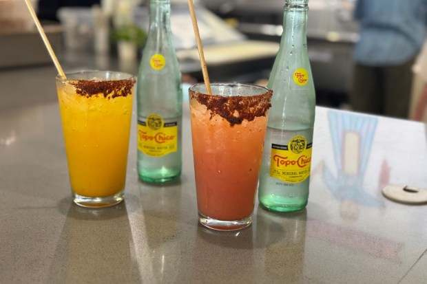 Alta Baja Market in Santa Ana offers a michelada menu with around a dozen flavors. (Photo by Brock Keeling, Orange County Register/SCNG)