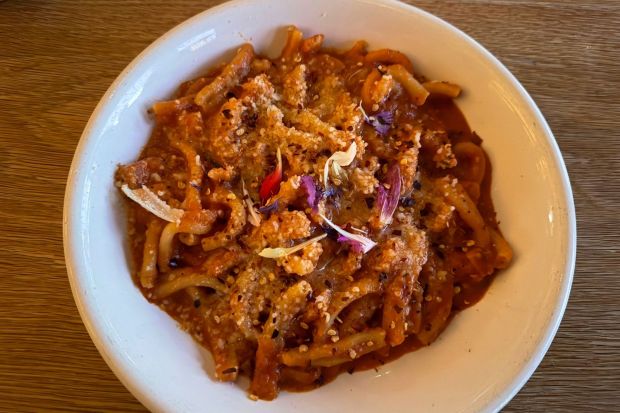 Amatriciana from Met Him At A Bar on La Brea Ave. in Los Angeles on Friday, July 3, 2026. (Benjamin Royer, SCNG)