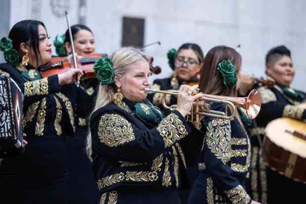 The Mariachi Divas will play a free concert at Craig Regional Park in Fullerton on Aug. 6. (Photo by Sarah Reingewirtz, Los Angeles Daily News/SCNG)