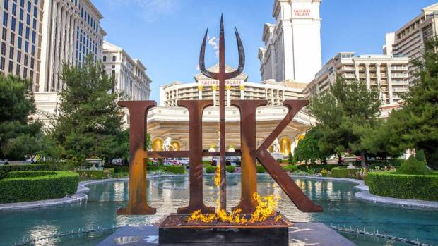 Gordon Ramsay's Hell's Kitchen restaurant at Caesar's Palace in Las Vegas. (Courtesy of Gordon Ramsay Restaurants)