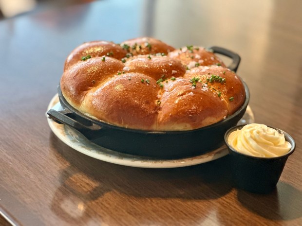 The Parker Rolls at the Gordon Ramsay at the Carnaby restaurant in Downtown Disney. (Photo by Brady MacDonald, Orange County Register/SCNG)