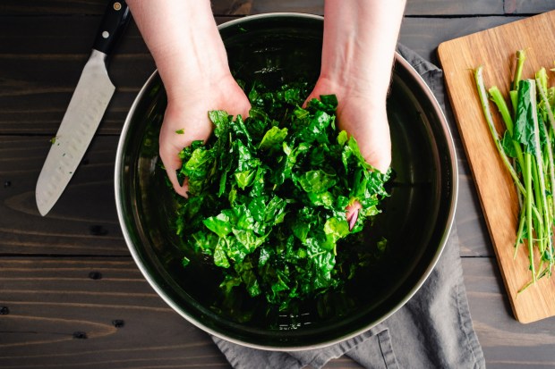 Kale leaves. (Getty Images)