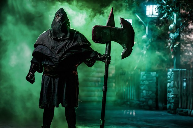 The Gauntlet scare zone at Knott's Scary Farm. (Courtesy of Knott's Berry Farm)