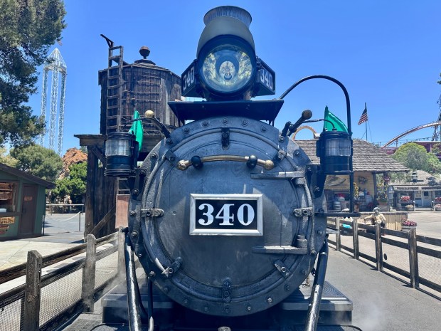 Locomotive 340 on the Ghost Town & Calico Railroad at Knott's Berry Farm. (Photo by Brady MacDonald, Orange County Register/SCNG)