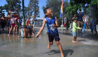 Santa Ana opens first dedicated splash pad at Portola Park – Orange County Register