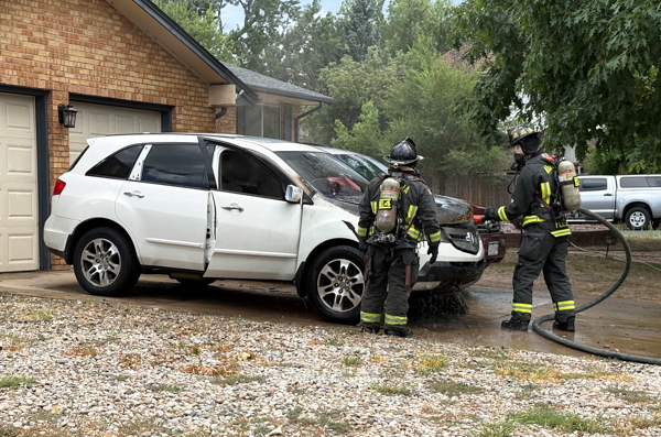 Aurora South Oakland Street Vehicle Fire